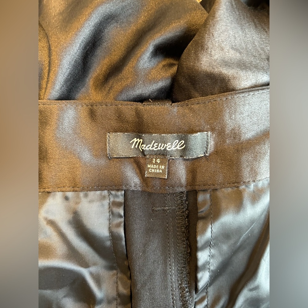 Madewell The Harlow Wide Leg Pant size 14 - Picture 4 of 9